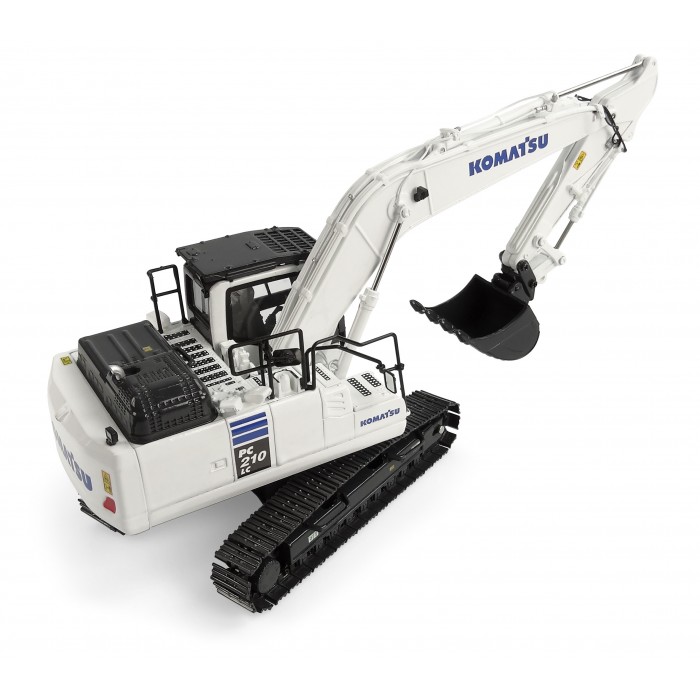 Universal Hobbies 1:50 Scale Komatsu PC210LC-11 White Edition Excavator Diecast Replica UH8158