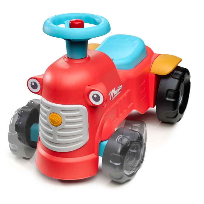 Falk Maurice Push Ride-on Toy with the Directional Steering Wheels, Horn, and Trailer +1 Years  FA900C