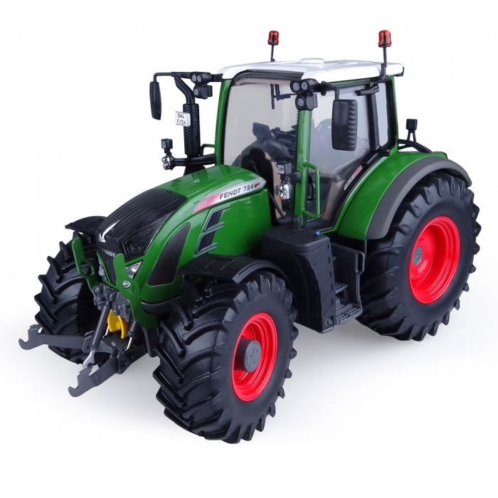 Universal Hobbies 1/32 Scale Fendt 724 Vario - Nature Green Color Tractor Replica UH5231