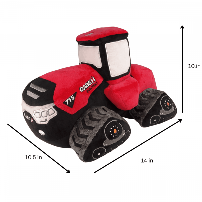 Case IH Quadtrac 715 Tractor Soft Plush Toy UHK1173 - New