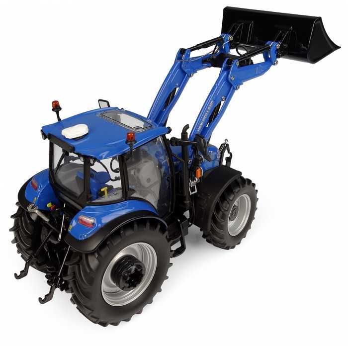 1:32 scale New Holland T5.120 Tractor 1:32 Scale Farm Model Replica, Collectible Miniature UH7202