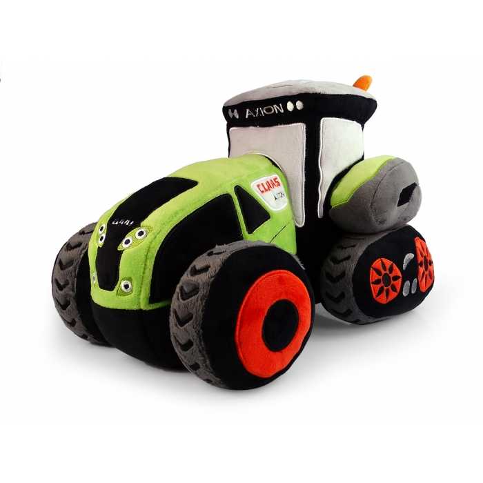 Claas Axion with Half Tracks Tractor Soft Plush Toy by UH Kids UHK1141