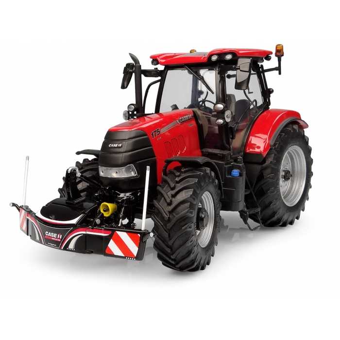 Universal Hobbies 1:32 Scale  Tractor Bumper Safety Weight Case IH Version Diecast Replica UH6681