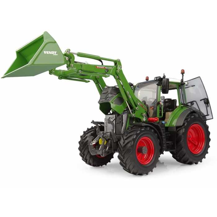 Universal Hobbies 1:32 Fendt 515 Vario Tractor with Front Loader Diecast Farm Model Replica UH6741