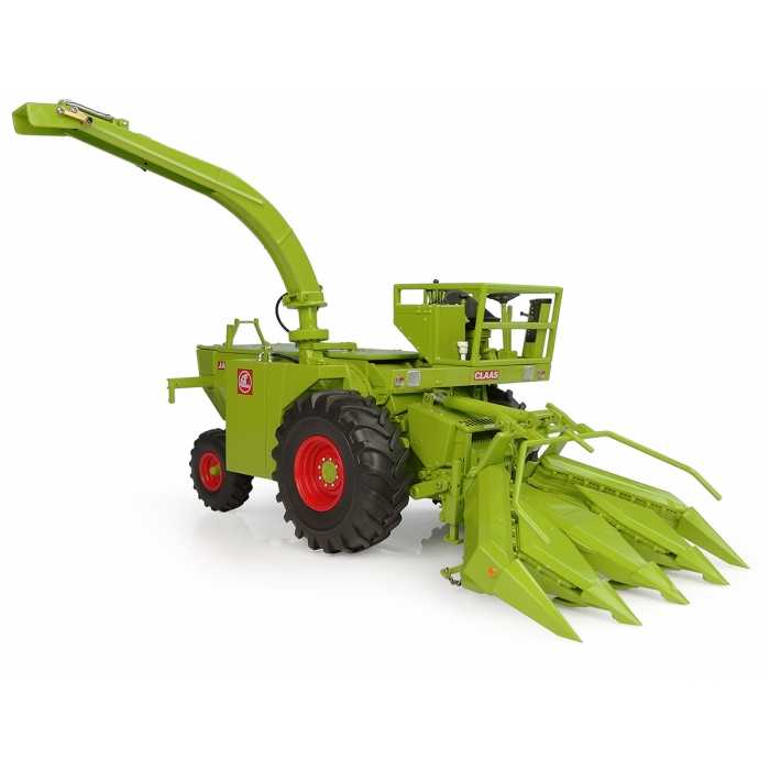 Universal Hobbies 1:32 Claas Jaguar SF 80 Forage Harvester with Corn Header, Limited Edition 1500 pieces, Diecast Replica UH6774