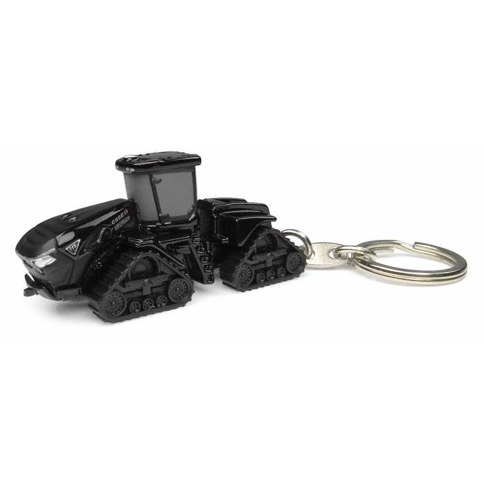 Universal Hobbies Case IH Quadtrac 715 Tractor Metal Keyring, Black Version UH5903