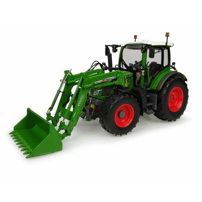 Fendt 516 Vario Tractor with Front Loader "New Nature Green" by Universal Hobbies1:32 Scale Diecast Replica UH4981