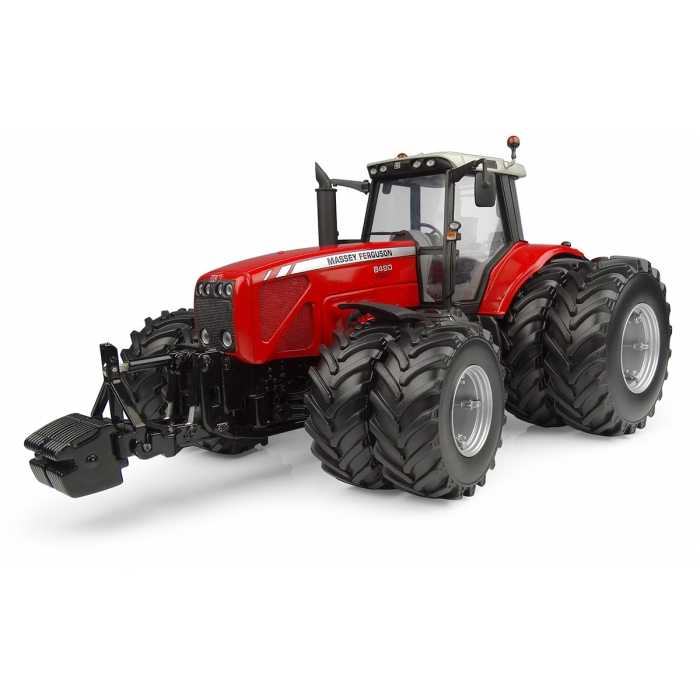 Massey Ferguson 8480 with Dual Wheels Tractor by Universal Hobbies, in 1:32 Scale Diecast Farm Model Replica UH7281