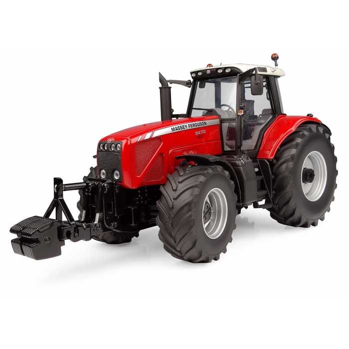 Massey Ferguson 8470 Dyna-VT Tractor with Front Weight 1:32 scale Diecast Farm Model Replica UH6840