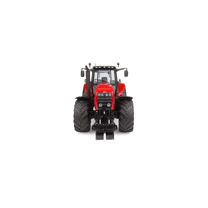 Massey Ferguson 8470 Dyna-VT Tractor with Front Weight 1:32 scale Diecast Farm Model Replica UH6840