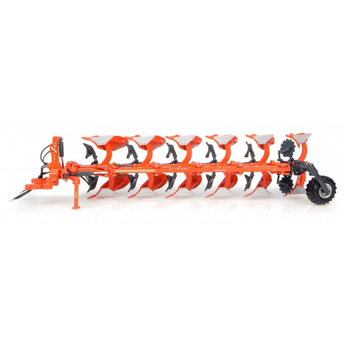 Universal Hobbies 1/32 Scale Kubota RM3005V 6-Furrow Reversible Mounted Plow Diecast Replica UH4932